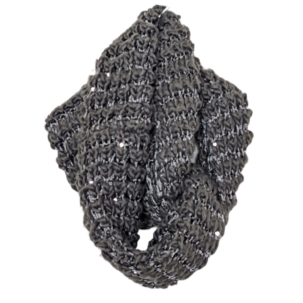 Red Camel Sequin Infinity Scarf